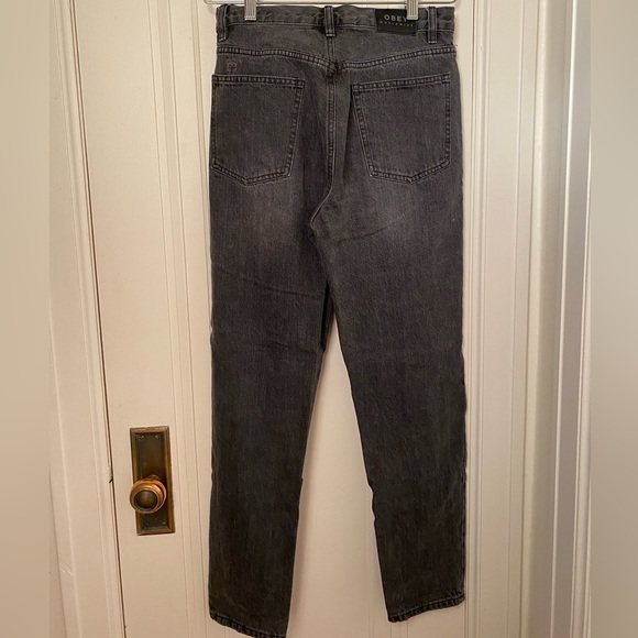 Obey Jeans - Black / Grey Straight Leg, Size 27 - Picture 2 of 4
